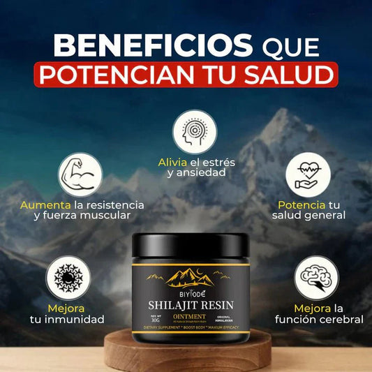 SHILAJIT RESIN 3DTRES - (100% Natural) - ELAYBOL